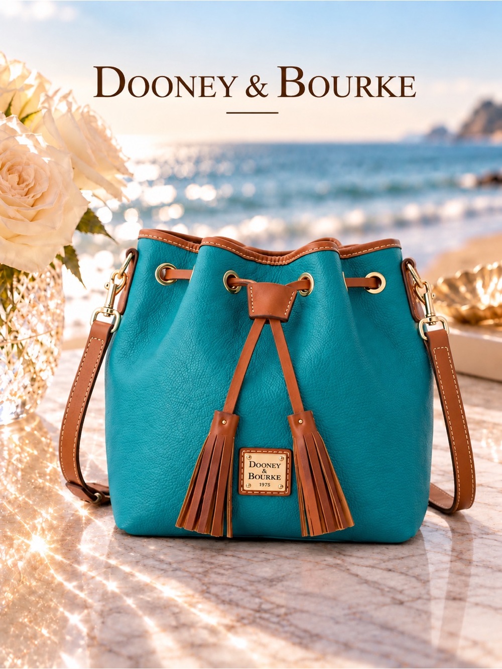 Dooney & Bourke Drawstring Bucketbag NWT